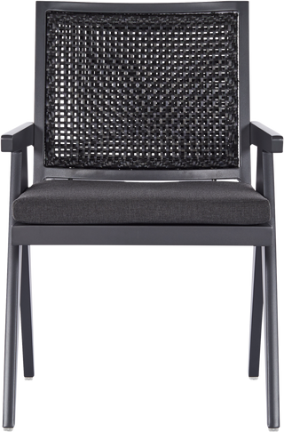 St Vincent Outdoor Dining Chair – Charcoal - Outdoor Chair