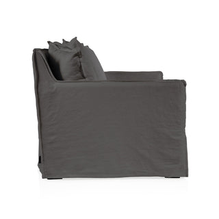 Avery 3-Seater Sofa – Linen Platinum - Sofa