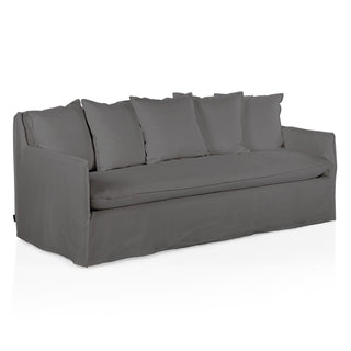 Avery 3-Seater Sofa – Linen Platinum - Sofa