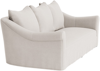 Maxime 2.5 Seat Sofa – Washed Linen Mist - Sofa