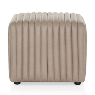 Rosetta Ottoman – Cement - Ottoman