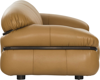 Ovolo Sofa – Toffee Leather - Sofa
