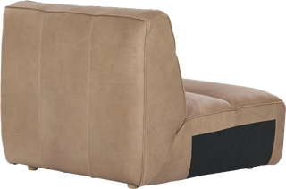 Alvaro Modular Sofa – 1 Seater Armless – Taupe - Modular Sofa