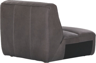 Alvaro Modular Sofa – 1 Seater Armless – Graphite - Modular Sofa