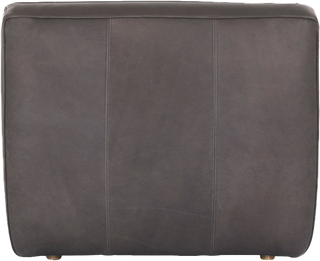 Alvaro Modular Sofa – 1 Seater Armless – Graphite - Modular Sofa