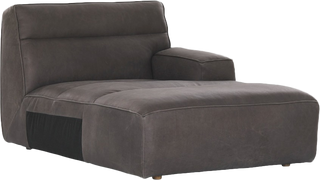 Alvaro Modular Sofa – RAF Chaise – Graphite - Modular Sofa