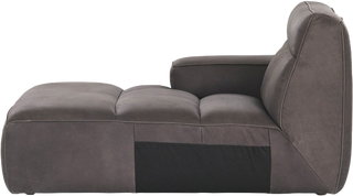 Alvaro Modular Sofa – LAF Chaise – Graphite - Modular Sofa