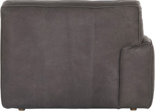 Alvaro Modular Sofa – LAF Chaise – Graphite - Modular Sofa