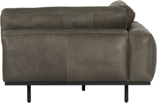 Mateo Modular Pewter Sofa – LAF Chaise - Modular Sofa