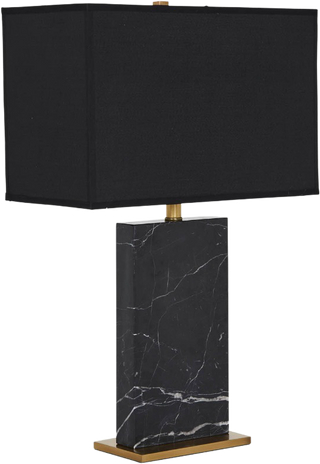 Ostin Table Lamp – Black Marble - Table Lamp