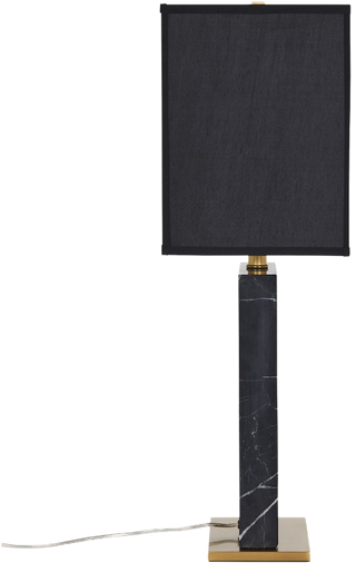 Ostin Table Lamp – Black Marble - Table Lamp
