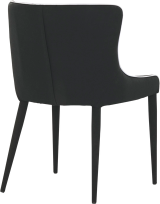 Markson Outdoor Dining Chair – Black Upholstered - Outdoor Dining Chair