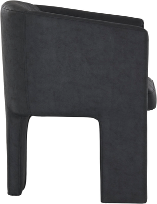 Phoenix Dining Chair – Black Vegan Leather - Dining Chair