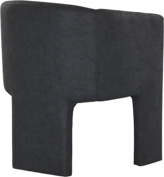 Phoenix Dining Chair – Black Vegan Leather - Dining Chair