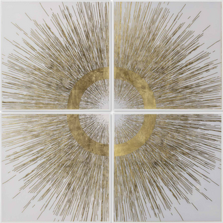 Solando Gold Halo Set - Wall Art