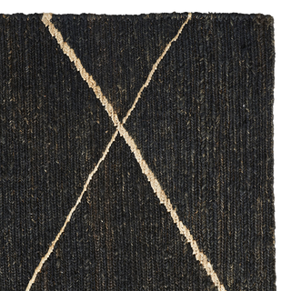 Maroc Jute Black Rug – 8.2' x 11.48' - Rug