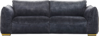 Meyer Sofa – Dark Silver Velvet - Sofa