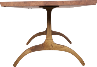 Log Y Dining Table – Walnut - Dining Table