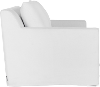 Bottega Linen Loveseat - Loveseat