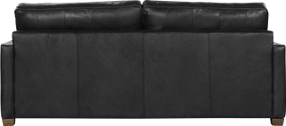 Emerson Leather Sofa – Ebony - Sofa