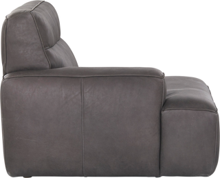 Alvaro Modular Sofa – 1 Seater LAF – Graphite - Modular Sofa